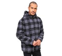 Brandit - Teddyfleece Worker Pullover - Fleece - Black/Grey 4XL