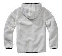 Brandit Teddyfleece Worker Pullover, Farbe: White, Größe: XL