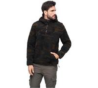 Brandit Teddyfleece Worker Pullover Jacket Männer in Gr. L in Camouflage