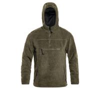 Brandit Teddyfleece Worker Pullover, Farbe: Olive, Größe: L