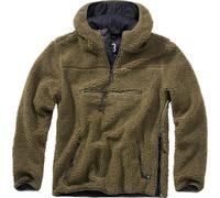 Brandit - Teddyfleece Worker Pullover - Fleecejacke - Olive M