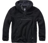 Brandit - Teddyfleece Worker Pullover - Fleecejacke - Black S