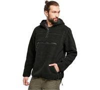 Brandit Teddyfleece Worker Pullover, schwarz, Größe XXL