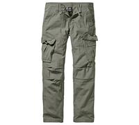 Brandit Texas Vintage Cargo Hose Slim oliv, Größe 5XL, Herren, Baumwolle