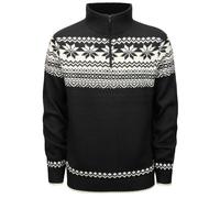 Brandit Troyer Norweger Strickpullover schwarz, Größe S, Herren, Wolle