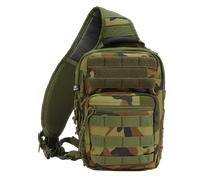 Brandit Umhängetasche US Cooper EDC Sling camo woodland, Schultertasche, Sling Bag
