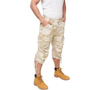 Brandit Urban Legend 3/4 Shorts | 3/4 Short mit mehreren Taschen, Kordelzug an Taille & Beinabschlüssen, knielange Shorts für den Alltag, Wandern & Reisen