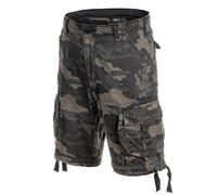 Brandit Shorts Urban Legend - Dark Camo - 100% Baumwolle - Herren Größe 3XL