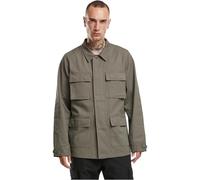 Brandit US BDU TWILL JACKE ARMY JACKET KAMPFJACKE ARMEE FELDJACKE FREIZEITJACKE, Größe:XS, Farbe:Oliv