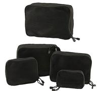 Brandit US Cooper Packing Cubes 4‑teiliges Taschenset Schwarz One Size
