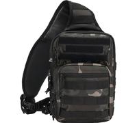 Brandit US Cooper Sling Rucksack, schwarz-grau für Männer