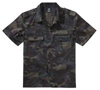 Brandit US Hemd Kurzarm Darkcamo - M