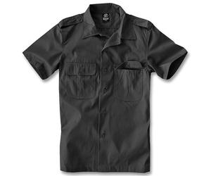 Brandit - US Hemd - Kurzarm-Hemd - Black 3XL