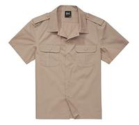Brandit US Ripstop Shirt Short Sleeve, Farbe: beige, Größe: 4XL