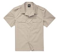 Brandit US Ripstop Shirt Short Sleeve, Farbe: beige, Größe: 4XL
