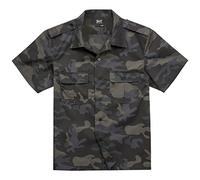 Brandit US Ripstop Shirt Short Sleeve, Farbe: darkcamo, Größe: 5XL