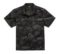 Brandit US Ripstop Shirt Short Sleeve, Farbe: darkcamo, Größe: 5XL