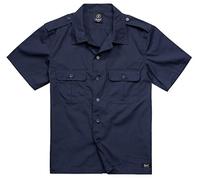 Brandit US Ripstop Shirt Short Sleeve, Farbe: Navy, Größe: S