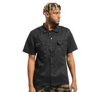 Brandit US Shirt Short Sleeve, Farbe: Black, Größe: XXL