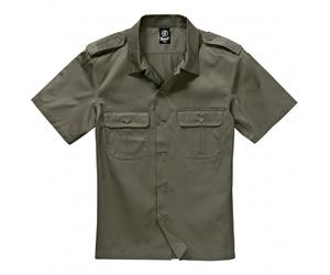 Brandit US Shirt Short Sleeve Herren (Olive) Olive XL