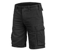 leichte Brandit Herren Shorts Reißverschluss Taschen mit Baumwolle Schwarz S