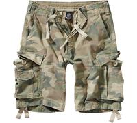 Brandit Basic Vintage Shorts Cargo (Sale) light woodland, Größe 5XL, Herren, Baumwolle