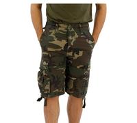 Brandit Vintage Classic Shorts Woodland Größe M