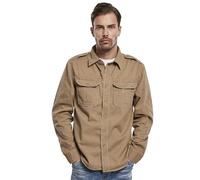 Brandit Vintage Shirt Herren-Langarmhemd - camel 5XL