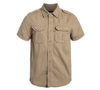 Brandit Kurzarmhemd Vintage Camel Größe S