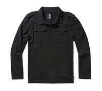 Brandit Willis Langarm-polo M Black