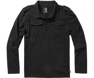 Brandit Willis Poloshirt, off schwarz, Größe XL