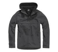 Brandit Windbreaker Anorak Schwarz (Größe: XXL) 56/58 schwarz