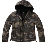 Brandit Windbreaker Jacke Frontzip Damen Darkcamo Größe XL