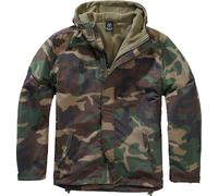 Brandit Windbreaker Jacke Frontzip Woodland 6XL Herren