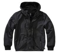 Brandit - Windbreaker Frontzip - Kinderjacke - Black Körpergröße 122-128 cm