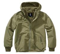 Brandit Kids Windbreaker Frontzip oliv, Größe M/134-140, Synthetik