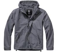 Outdoorjacke BRANDIT "Herren Windbreaker Frontzip" Gr. S, grau (anthracite) Herren Jacken Outdoorjacken (51701407-S)