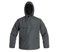 Brandit Windbreaker Jacke mit Fleecefutter und Kapuze Anthrazit 5XL Herren