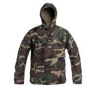 Brandit - Windbreaker woodland mit Kapuze Regenjacke Herren Übergröße Übergangsjacke Neu