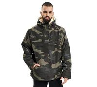Brandit Jacke Windbreaker Sherpa Herren Schwarzcamo, 80% Elastodien, 20% Polyester, XL