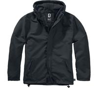 Brandit Windbreaker Frontzip, Textiljacke XXL Schwarz