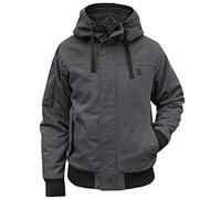 Brandit Winterjacke Grizzly anthrazit - L