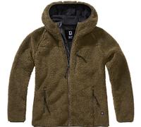 Brandit Women Jacke Ladies Teddyfleecejacket hood Olive-4XL