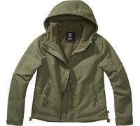 Brandit Women Frontzip Windbreaker, Farbe: olive, Größe: XXL