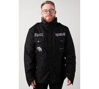 Brandit x Iron Maiden - IRM M65 - Jacke - Schwarz - 3XL - Obermaterial: 100% Polyester; Futter: 100% Polyester Schwarz 3XL