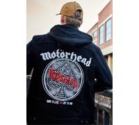 Brandit x Motörhead - Cradock Denim Black/Black - Jeansjacke - Schwarz - 3XL - 80% Baumwolle, 18% Polyester, 2% Elastan Schwarz 3XL