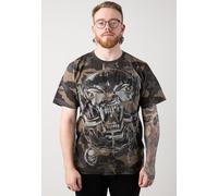 Brandit Motörhead T-Shirt Warpig Print Männer in Gr. L in Camouflage