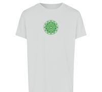 Brandless Basic Bio T-Shirt (men) Nr.2 Anahata Chakra Weiss XXL
