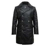 BRANDSLOCK Herren Leder Jacke Echtes Kuhfell Dr Who U Boat Deutsche Kriegsmarine