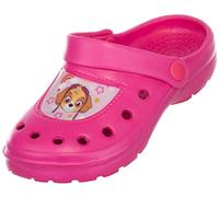 Brandsseller Kinder Clogs Hauschuh Gartenschuh Badeschuh Leichte Sommerclogs mit Motiven im Stil von Paw Patrol Motiv 3 | 27/28
